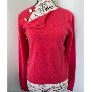 Altuzarra cashmere MINAMOTO SWEATER in Coral 🪸 (still available online at $1400)
